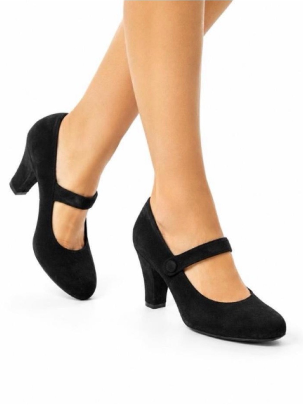 American Eagle Outfitters Black Mary Jane Heels